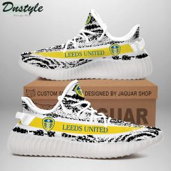 Leeds United Special Style Yeezy Boost Sneakers