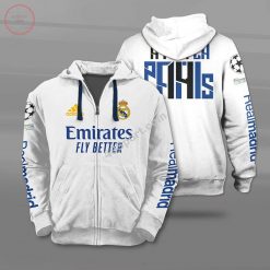 Real Madrid A Por La 14 Zip Up Hoodie