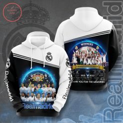 Real Madrid Winner 2021 2022 Pullover Hoodie