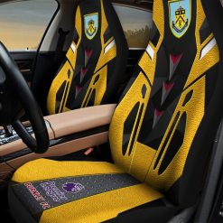 Alternative view of Burnley FC Yellow Black Car Seat Covers