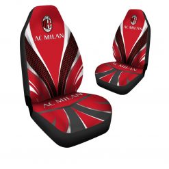 Alternative view of AC Milan Red Car Seat Covers