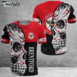 Brentford FC Skull T-Shirt