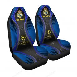 Alternative view of Real Madrid Blue Black Champions League Car Seat Covers