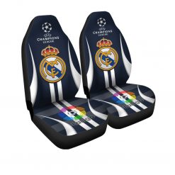 Alternative view of Real Madrid Dark Blue Champions League Car Seat Covers