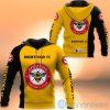 Brentford FC Yellow Black Pullover Hoodie