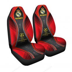 Alternative view of Real Madrid Red Black Champions League Car Seat Covers