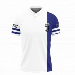 Alternative view of Juventus FC New White Blue Polo Shirt