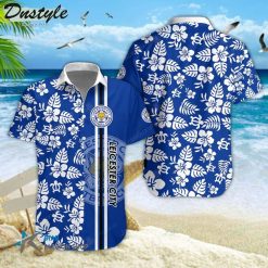 Leicester City FC Tropical Floral Hawaiian Shirt