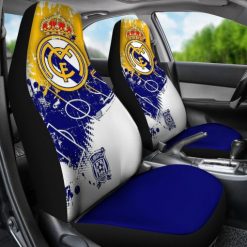 Alternative view of Real Madrid Blue White Car Seat Covers