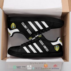 Alternative view of Leeds United Black White Stan Smith Shoes