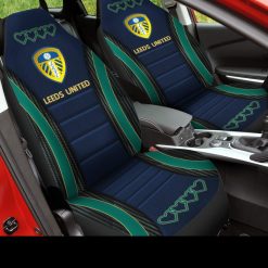 Leeds United Dark Blue Car Seat Covers