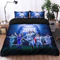 Alternative view of Real Madrid Luka Modric 10 2022 Bedding Set