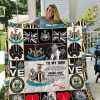 Newcastle United FC To My Son Love Dad Quilt Blanket