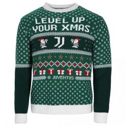 Alternative view of Juventus FC Blue Christmas Sweater