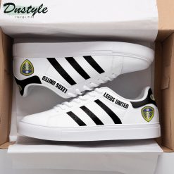 Leeds United White Black Stan Smith Shoes