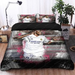 Alternative view of Real Madrid Vinicius Junior 20 Bedding Set