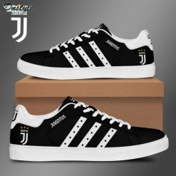 Juventus FC Black White Stan Smith Shoes