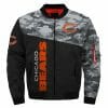NFL Chicago Bears Camo Version Bomber Jacket