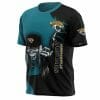 NFL Jacksonville Jaguars Halloween Iron Maiden T-Shirt
