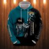 NFL Jacksonville Jaguars Halloween Iron Maiden Pullover Hoodie