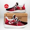 NFL Kansas City Chiefs Custom Name Red Black Reze Sneakers