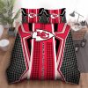 NFL Kansas City Chiefs Red Black Bedding Set