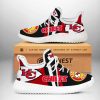 NFL Kansas City Chiefs Red Black Reze Sneakers