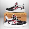 NFL Kansas City Chiefs White Black Reze Sneakers
