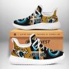 NFL Jacksonville Jaguars Gold Black Reze Sneakers
