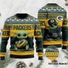 NFL Green Bay Packers Baby Yoda Ugly Christmas Green Sweater V2
