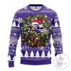NFL Baltimore Ravens Purple Ugly Christmas Sweater