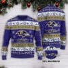 NFL Baltimore Ravens Purple Gold Ugly Christmas Sweater