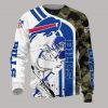 NFL Buffalo Bills White Camo Sweatshirt