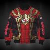 NFL Kansas City Chiefs Red Spider Man Bomber Jacket