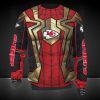 NFL Kansas City Chiefs Red Spider Man Sweatshirt