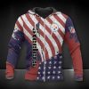 NFL Pittsburgh Steelers American Flag Zip Up Hoodie