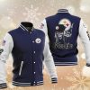 NFL Pittsburgh Steelers Maiden Dark Blue Baseball Jacket