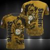 NFL Pittsburgh Steelers Dark Golden Camo T-Shirt