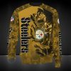NFL Pittsburgh Steelers Dark Golden Camo Sweatshirt