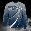 NFL Seattle Seahawks Navy Grey Sweatshirt