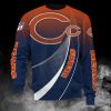 NFL Chicago Bears Curve Graphic Professional Version Sweatshirt
