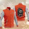 NFL Chicago Bears Orange Grey Hades Boxing Baseball Jacket