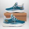 NFL Jacksonville Jaguars Teal White Reze Sneakers
