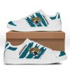 NFL Jacksonville Jaguars White Teal Stan Smith Shoes