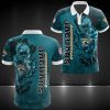 NFL Jacksonville Jaguars Teal Polo Shirt