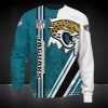 NFL Jacksonville Jaguars Teal White Sweatshirt