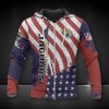 NFL Jacksonville Jaguars America Flag Zip Up Hoodie