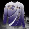 NFL Baltimore Ravens Light Purple Sweatshirt
