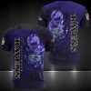 NFL Baltimore Ravens Purple Camo T-Shirt