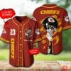 NFL Kansas City Chiefs Custom Name Number Helmet Baseball Jersey V2